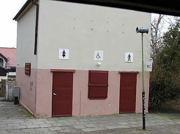 Смешные и странные туалеты (99 фото)