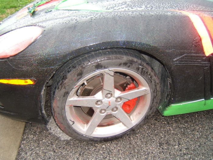 Худший тюнинг автомобиля Corvette (13 фото)