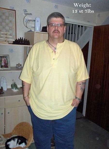 Человек, похудевший почти на 160 килограмм (17 фото)