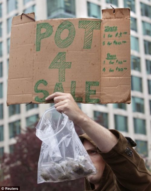 В США прошли акции за легализацию марихуаны (31 фото)