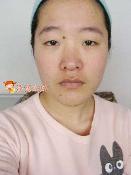 Азиатская девушка до и после макияжа (42 фото)