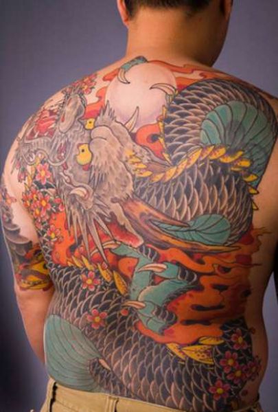 Японские татуировки (13 фото)