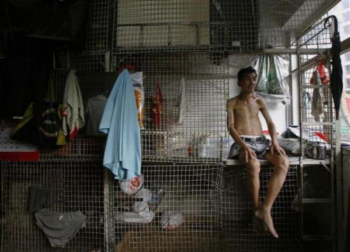 Жизнь бездомных в Гонг-Конге (18 фото)