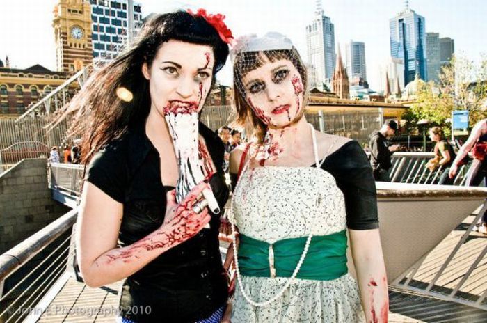 День зомби в Мельбурне (77 фото)