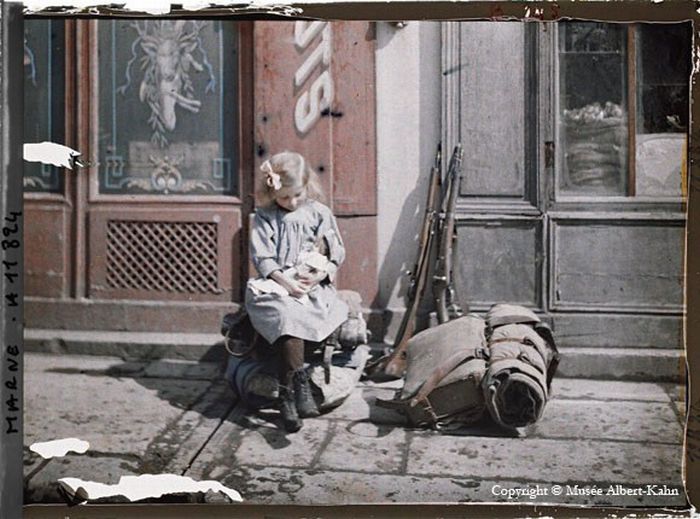 Начало 20го века в цветных фотографиях (66 фото)