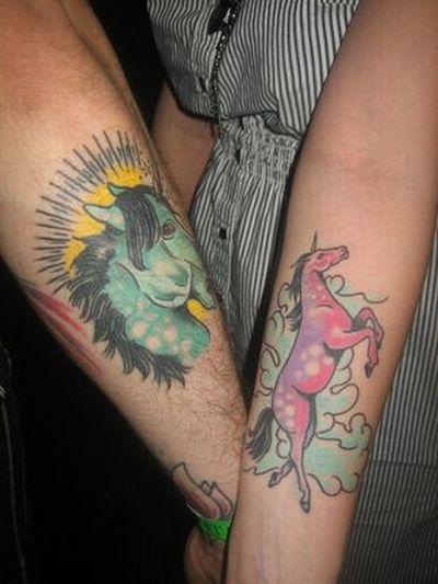 Худшие татуировки с единорогами (57 фото)