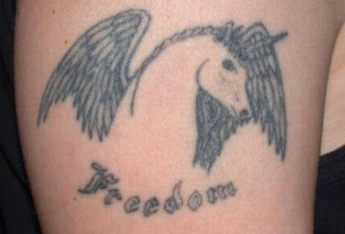 Худшие татуировки с единорогами (57 фото)