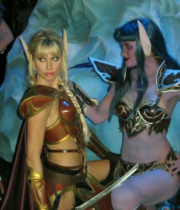Девушки-косплейщицы в стиле World of Warcraft (25 фото)