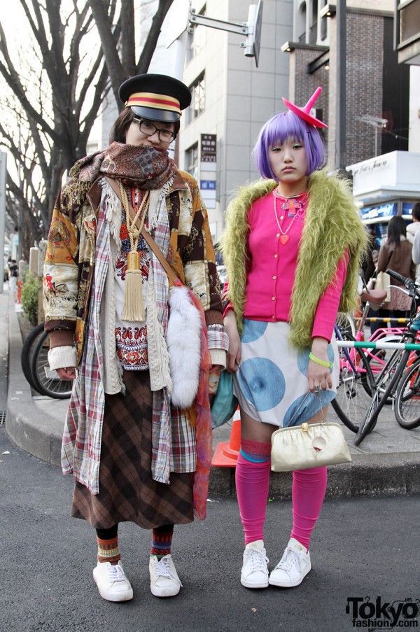 Необычная мода в Токио (77 фото)