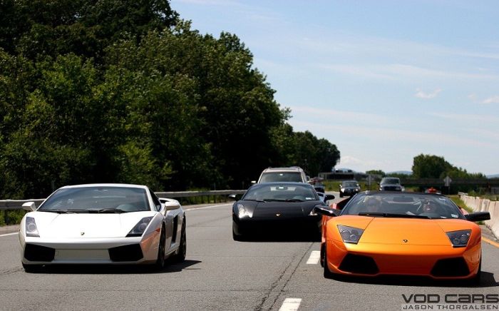 Встреча клуба владельцев Lamborghini (36 фото)