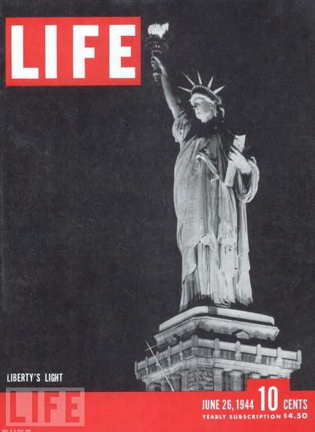 История Статуи Свободы в фотографиях (27 фото)