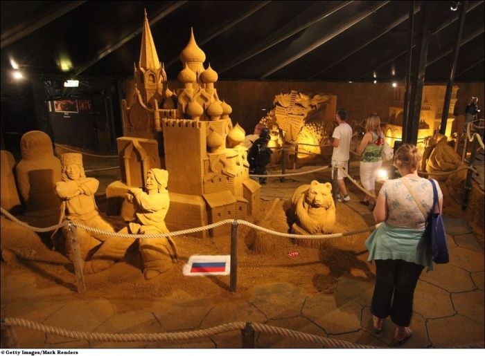 Фестиваль скульптур из песка (24 фото)