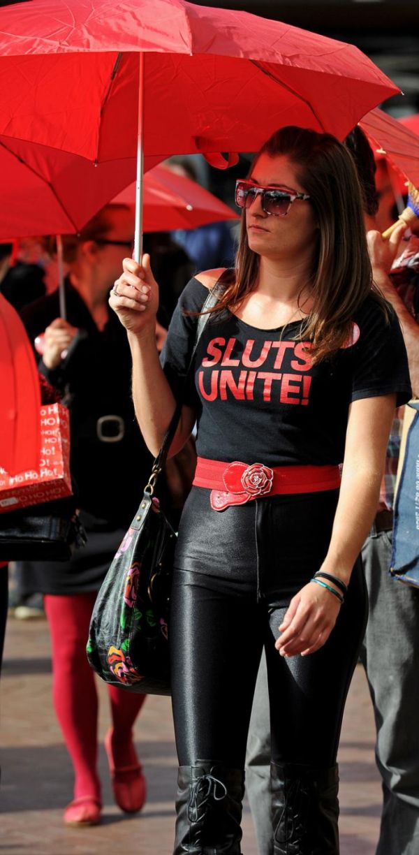 Акция протеста австралийских проституток (12 фото)