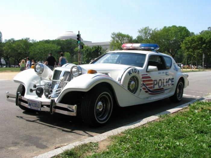 Необычные полицейские автомобили (27 фото)
