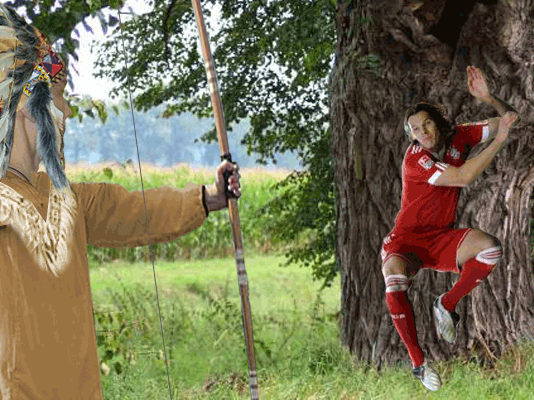 Фотожаба на футболиста Баварии Даниэля Ван Бюйтена (18 фото + 6 гифок)