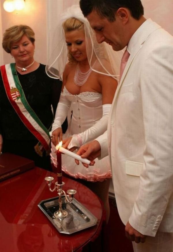 Необычная венгерская свадьба (32 фото) НЮ