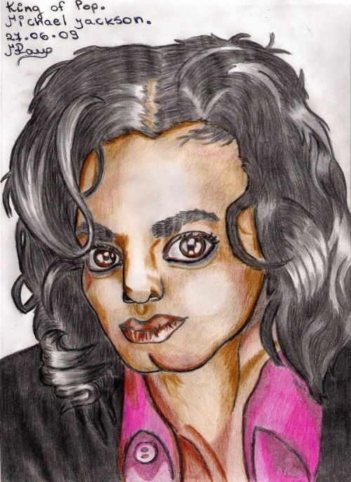 Самые странные рисунки фанатов Майкла Джексона (16 фото)