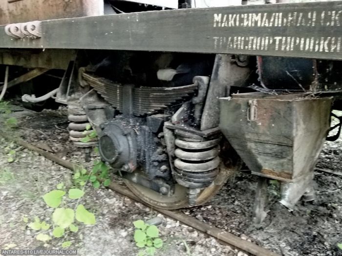 Заброшенные поезда (42 фото)