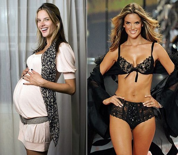 Голливудские мамаши до и после родов (41 фото)