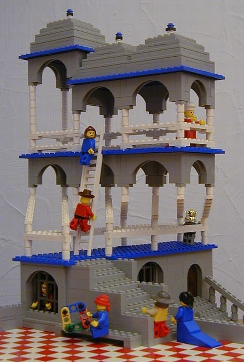 Работы Маурица Эшера из LEGO (10 фото)