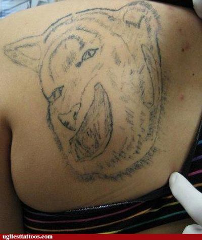 Самые уродливые татуировки (60 фото)