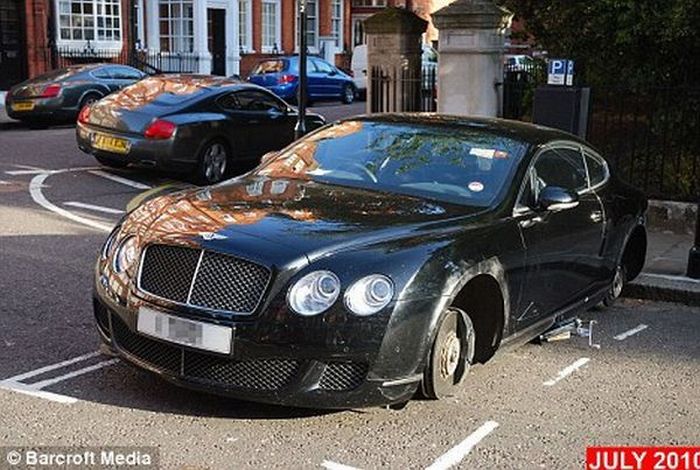 Самый несчастный Bentley Великобритании (3 фото)