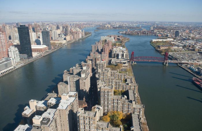 Город Нью-Йорк. Вид сверху (66 фото)