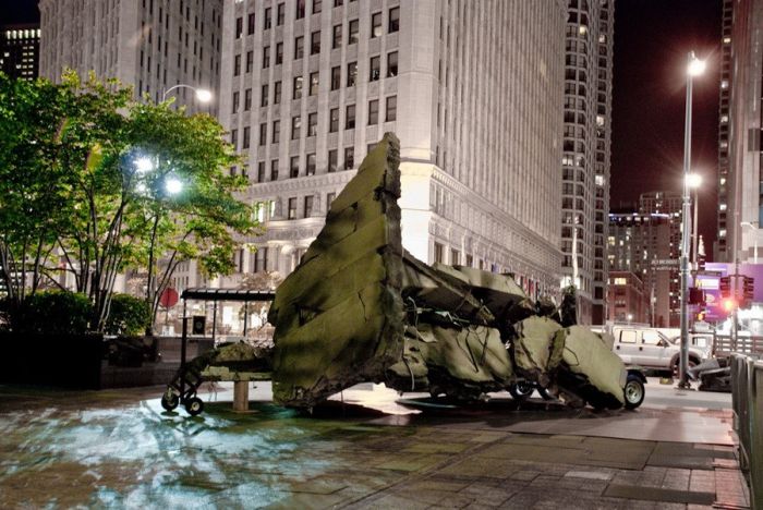 Фотографии со съемок фильма "Трансформеры 3" в Чикаго (41 фото)