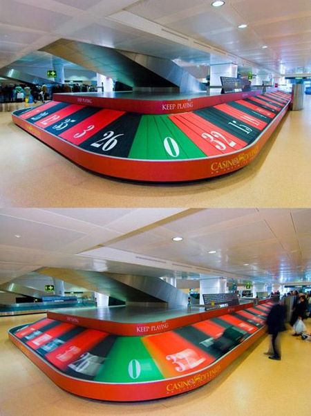 Креативная реклама в аэропортах (37 фото)