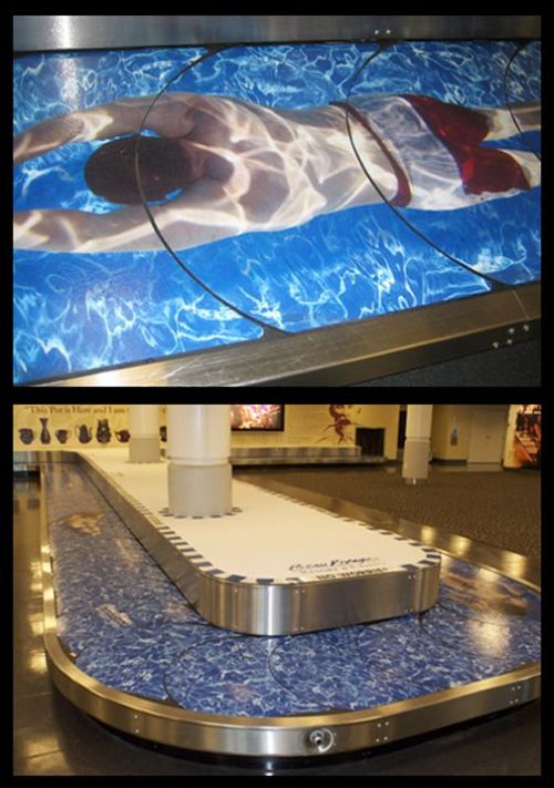 Креативная реклама в аэропортах (37 фото)
