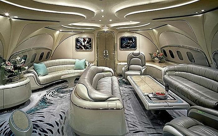 Внутри самолетов самых влиятельных и богатых людей (11 фото)