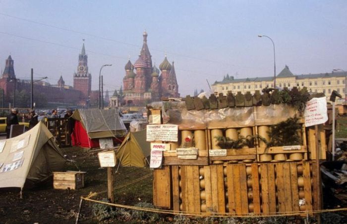 Москва и Ленинград. Фотографии 1990 года (45 фото)