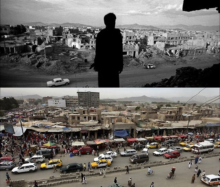 Афганистан. 1994 и 2010 года (22 фото)