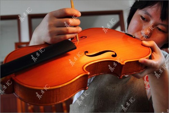 Как делают скрипки (43 фото)