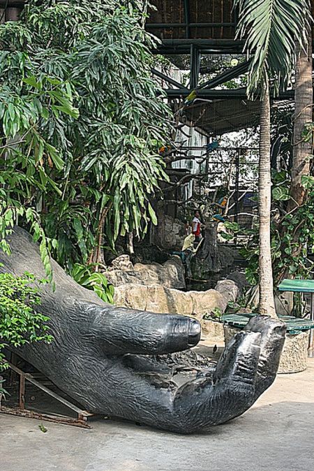 Зоопарк на крыше торгового центра в Бангкоке (31 фото)