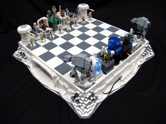 Шахматы в стиле "Звездные войны" (22 фото)