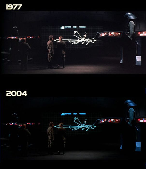 Звездные войны. Новая надежда. 1977 и 2004 гг (122 фото)