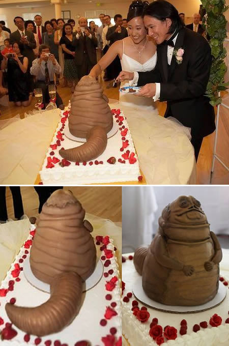 Самые необычные свадебные торты (12 фото)