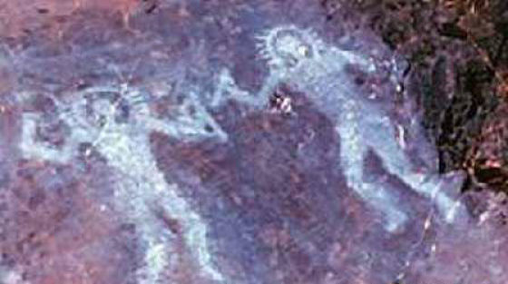 Инопланетяне на старых фресках (19 фото)