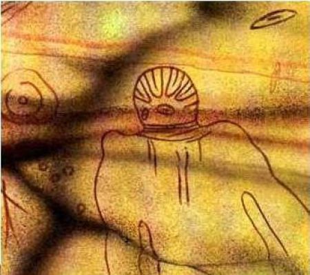 Инопланетяне на старых фресках (19 фото)