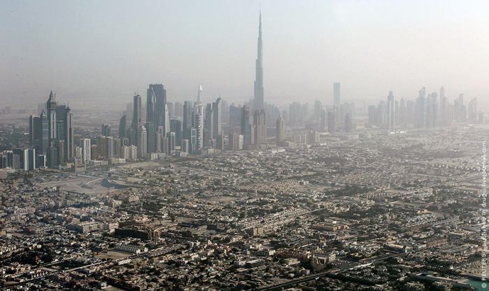 Дубай, вид сверху (8 фото)