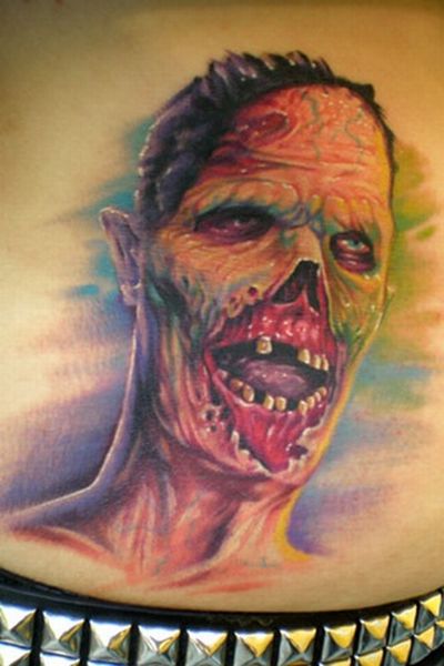 Татуировки зомби (20 фото)