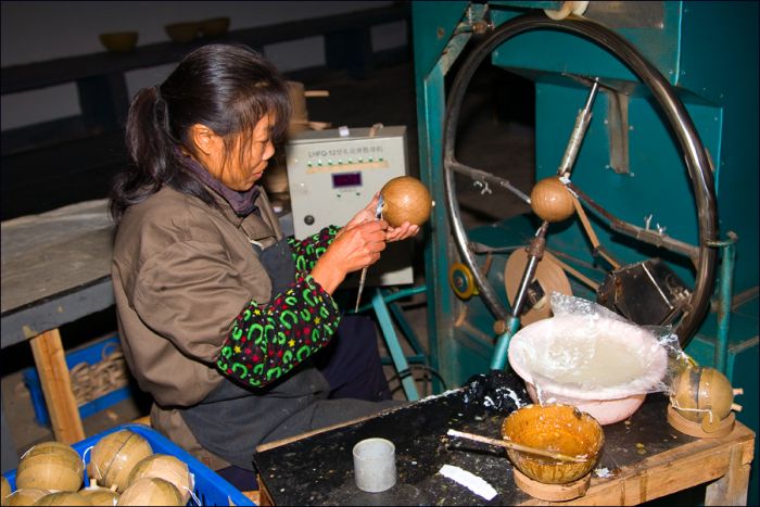 Производство китайских фейерверков (21 фото)