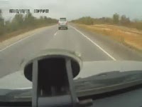 Очередное дорожное быдло на джипе (4.4 мб)