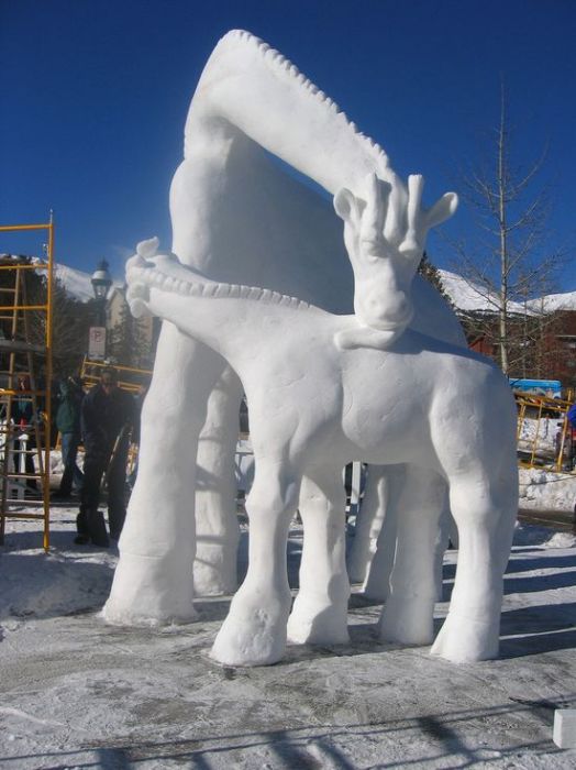 Новосибирцы победили на XXII Сибирском фестивале снежной скульптуры