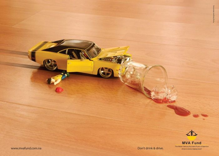 Лучшая реклама на тему вождения под алкоголем (59 фото)