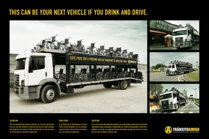 Лучшая реклама на тему вождения под алкоголем (59 фото)