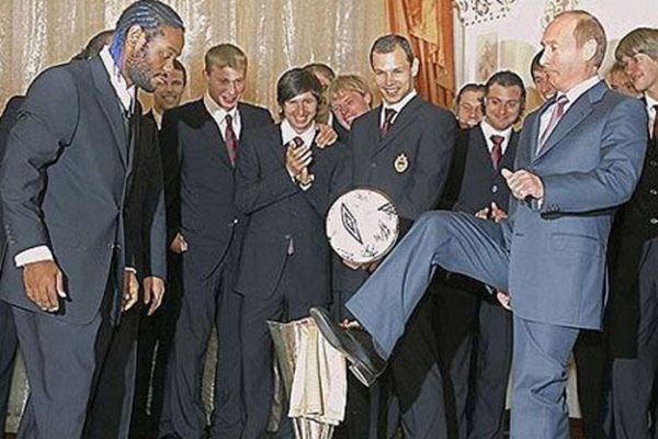 Владимир Путин занимается спортом (18 фото)