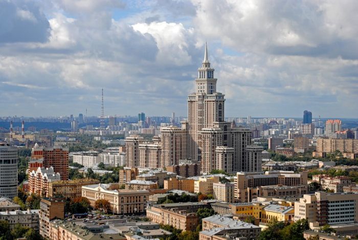 Москва, виды сверху (29 фото)