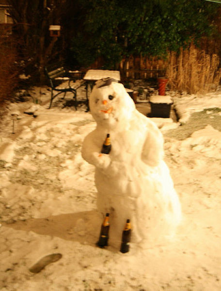 Пьяные снеговики (30 фото)